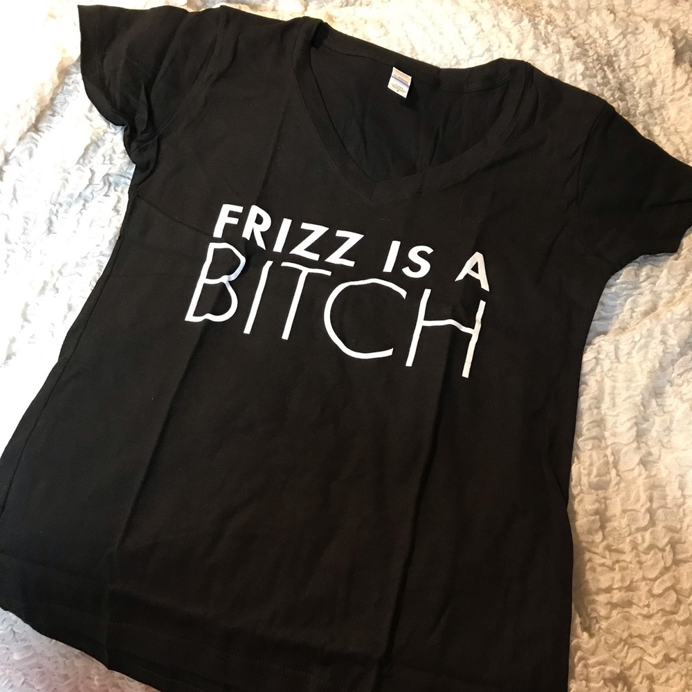 Medium Frizz is a Bitch V-Neck